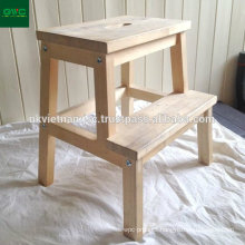 Vietnam Step Stool Made of Acacia - Suit to Different Needs